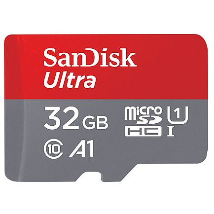 619659184155 SANDISK MicroSDHC 32GB Computer & IT,Tilbehør computer & IT,Hukommelseskort 2190002573 SDSQUA4-032G-GN6MA