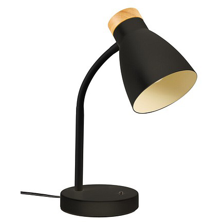 6435200316516 Airam Anoom sort bordlampe Lamper,Bordlamper,Bordlamper 2190015126 Anoom