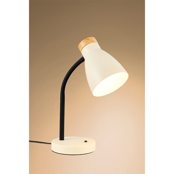 6435200316523 Airam Anoom beige bordlampe Lamper,Bordlamper,Bordlamper 2190015127 Anoom