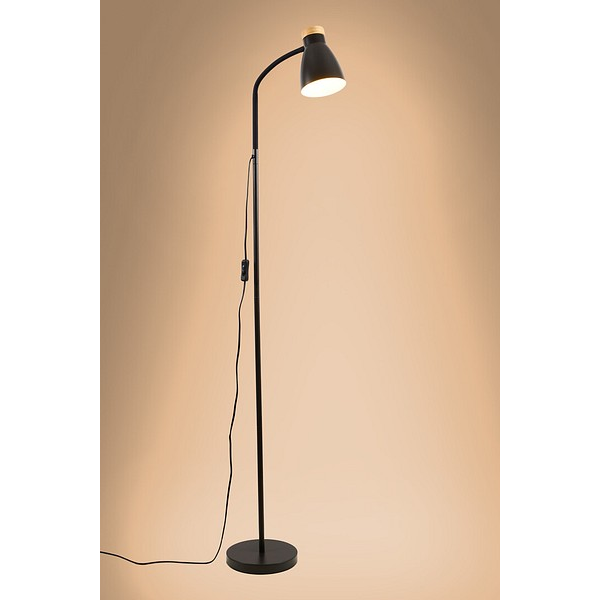 6435200316530 Airam Anoom sort gulvlampe Lamper,Gulvlamper,Gulvlamper 2190015135 Anoom