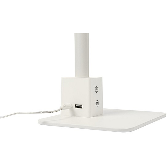 6435200316615 Airam Trina hvid m/USB skrivebordslampe Lamper,Bordlamper,Skrivebordslamper 2190015134 Trine