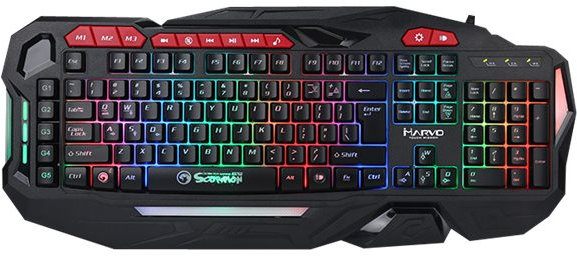 6932391912379 Marvo Gaming keyboard MA-KG760 - Gaming tastatur Computer & IT,Gaming,Gaming keyboards 22900000390 MA-KG760