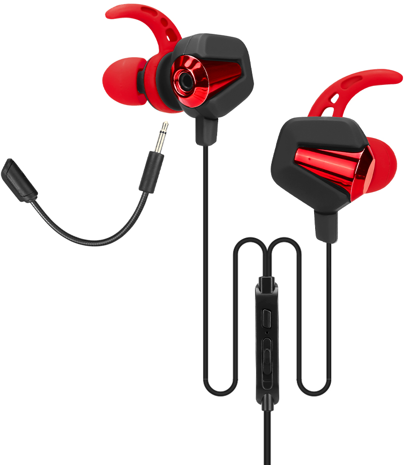 6932391920619 Marvo GP002 In-Ear Gaming Headset. Sort/Rød - In-Ear headset Computer & IT,Gaming,Gaming headsets 22900002200 MA-GP002