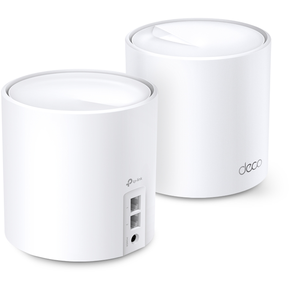 6935364052287 TP-Link Deco X20 (2-pack) - Routere Computer & IT,Netværk,Routere 2190012408 Deco X20(2-pack)