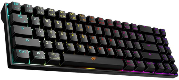 6939119028817 Havit Ultra Compact Gaming Keyboard with BT - Keyboard Computer & IT,Gaming,Gaming keyboards 14600015580 KB496L