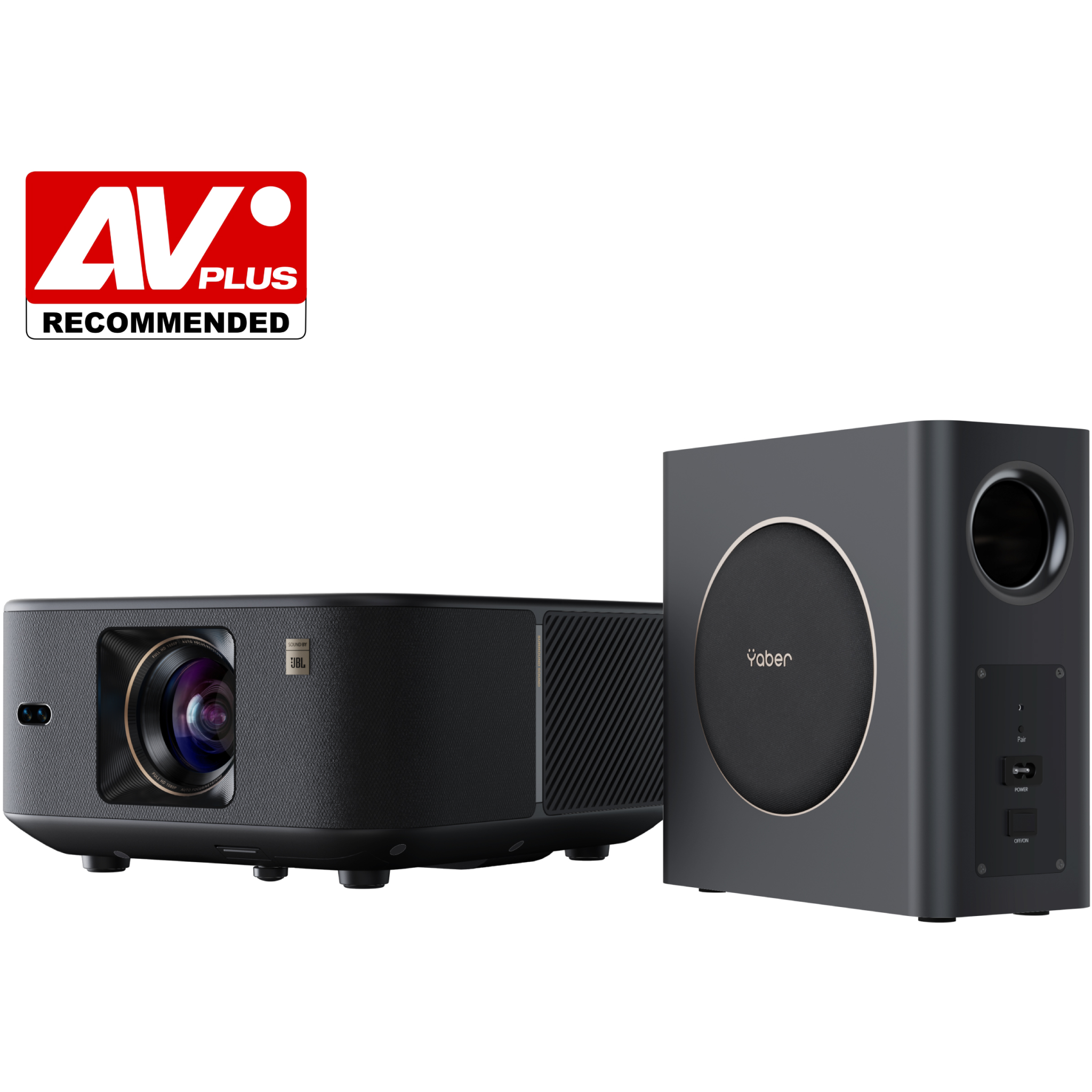 6975710739295 Yaber K3 Pro Full HD LCD Projektor med Subwoofer, CBK01259 - TV & HIFI,Projektorer,Projektorer 31300000240 K3 Pro