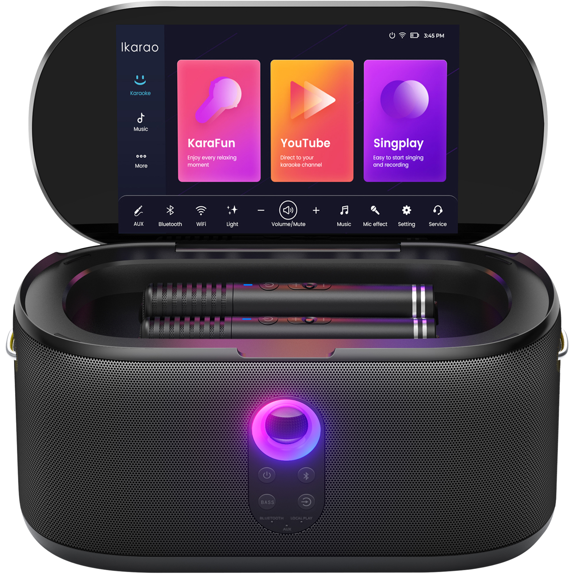 6975806660816 Ikarao Shell S1 karaoke TV & HIFI,Trådløs lyd,Bluetooth højttalere 2190014644 Shell S1