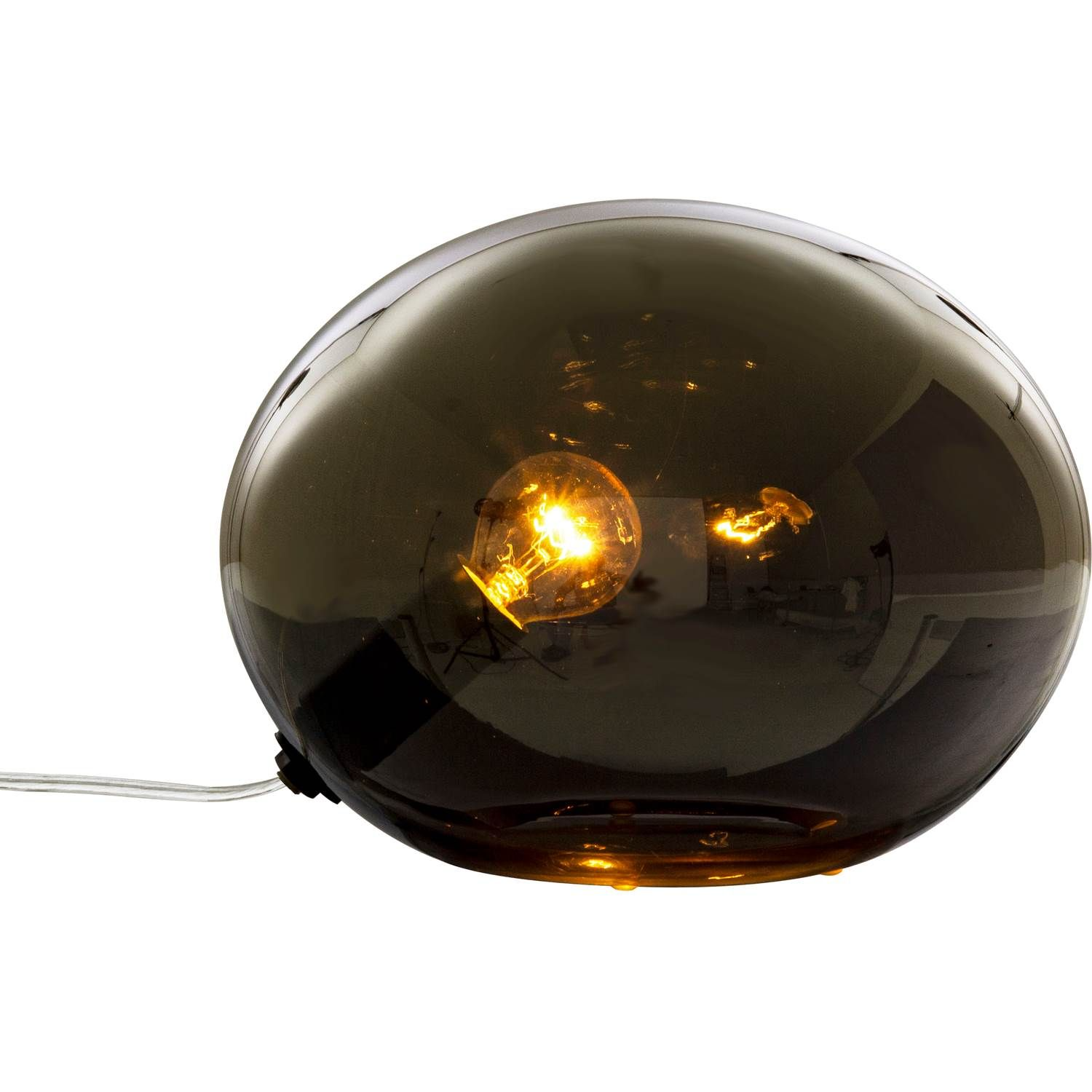 7041661267503 Aneta Globus Ø24 røggrå - Bordlampe Lamper,Bordlamper,Bordlamper 2190001162 114516