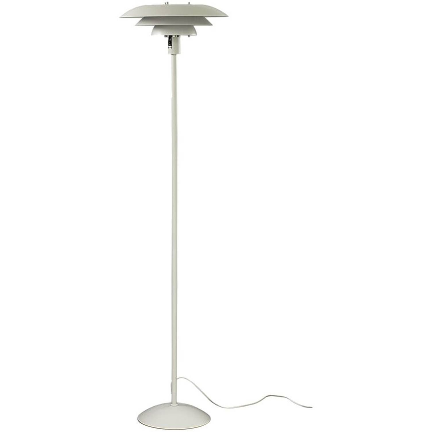 7041661274655 Aneta Epsilon hvid gulvlampe Lamper,Gulvlamper,Gulvlamper 2190013370 Epsilon
