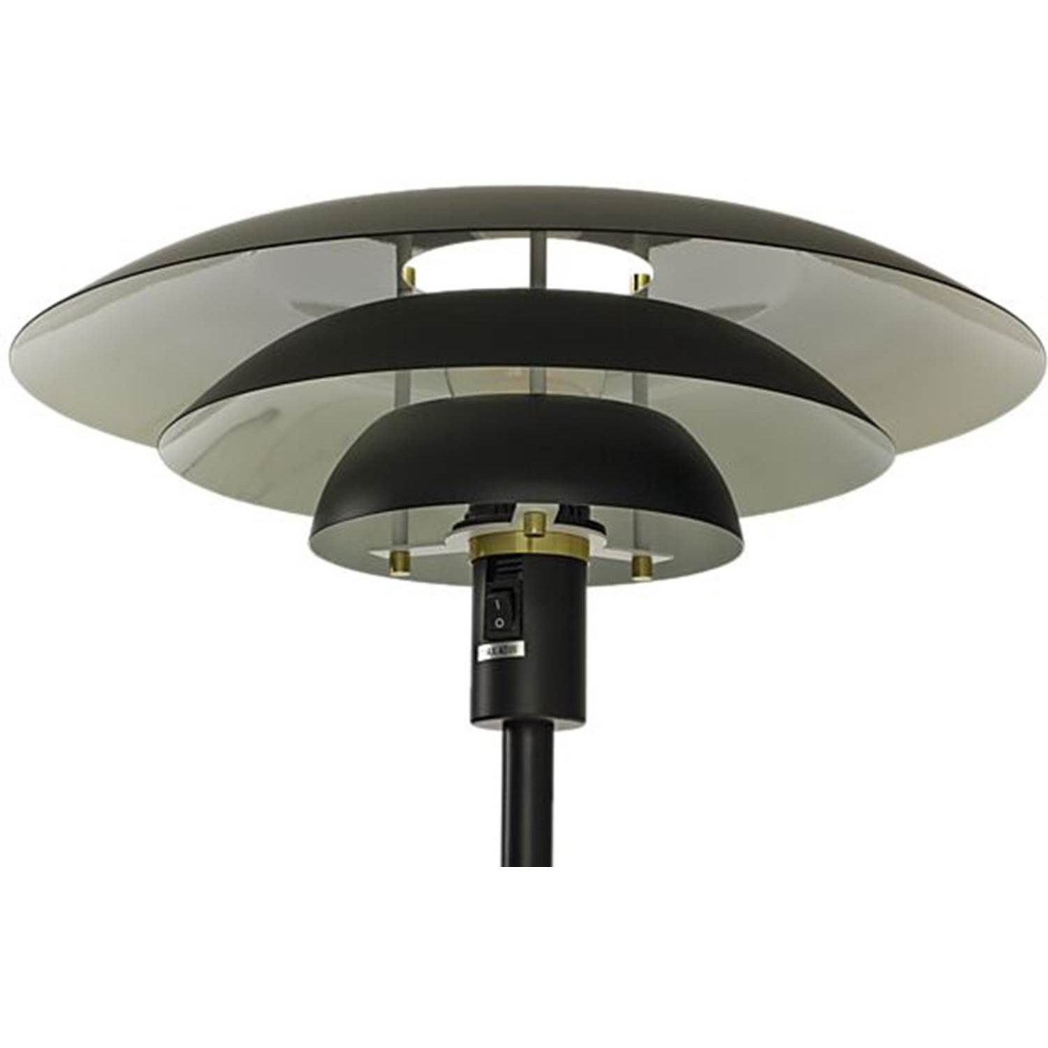 7041661274662 Aneta Epsilon sort gulvlampe Lamper,Gulvlamper,Gulvlamper 2190013371 Epsilon