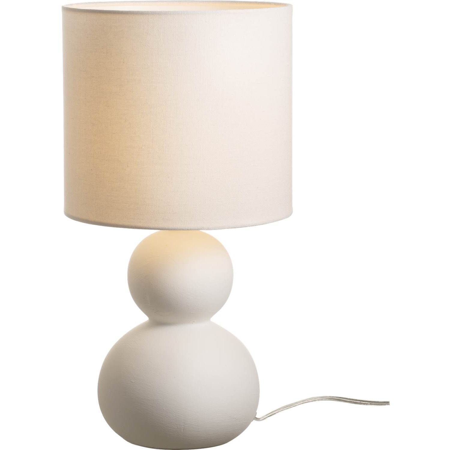 7041661275881 Aneta Kalamata hvid - Bordlampe Lamper,Bordlamper,Bordlamper 2190005466 100054