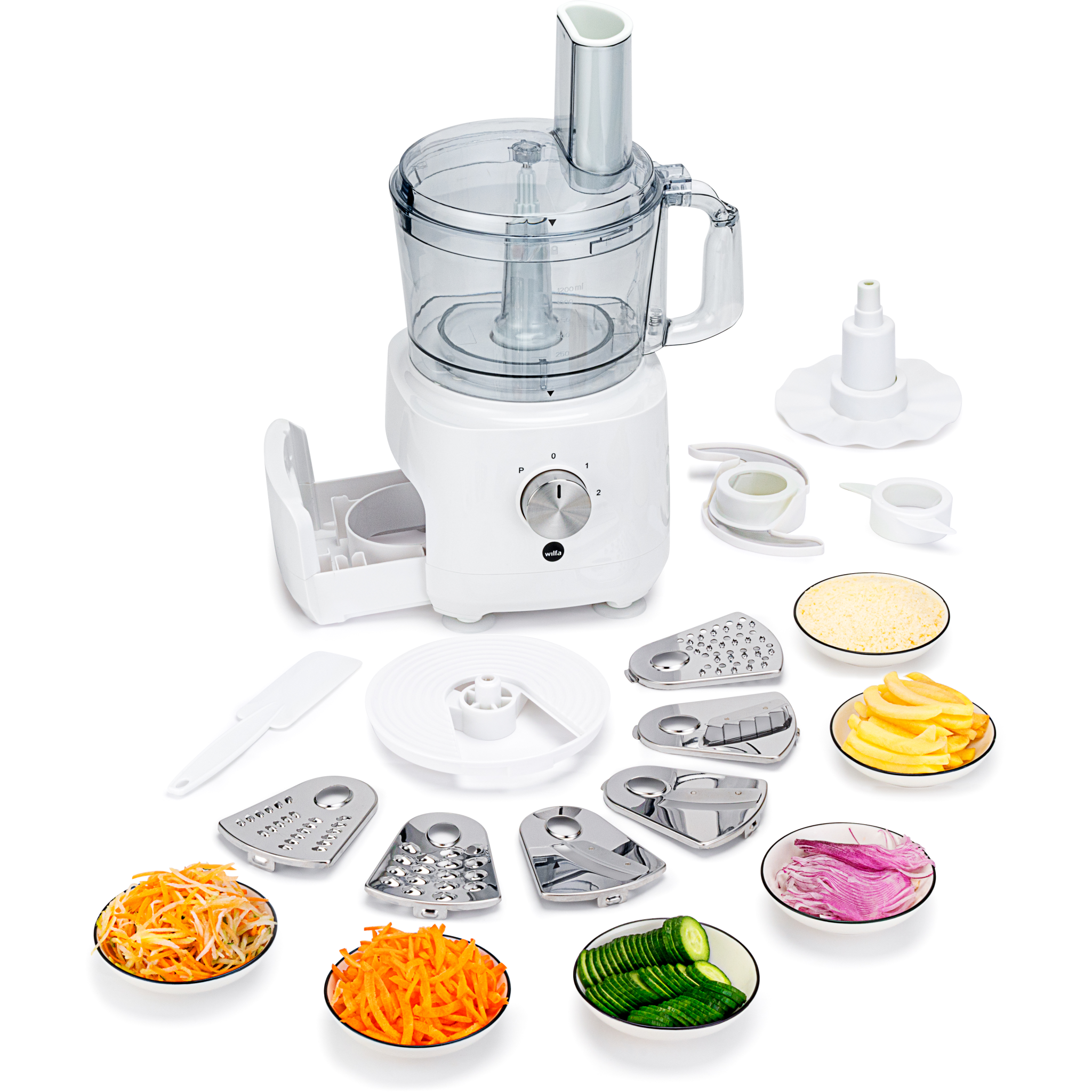 7044876027931 Wilfa FP2-1000W Easy foodprocessor Husholdning,Køkkenmaskiner,Køkkenmaskiner/foodprocessor 19300001360 FP2-1000W