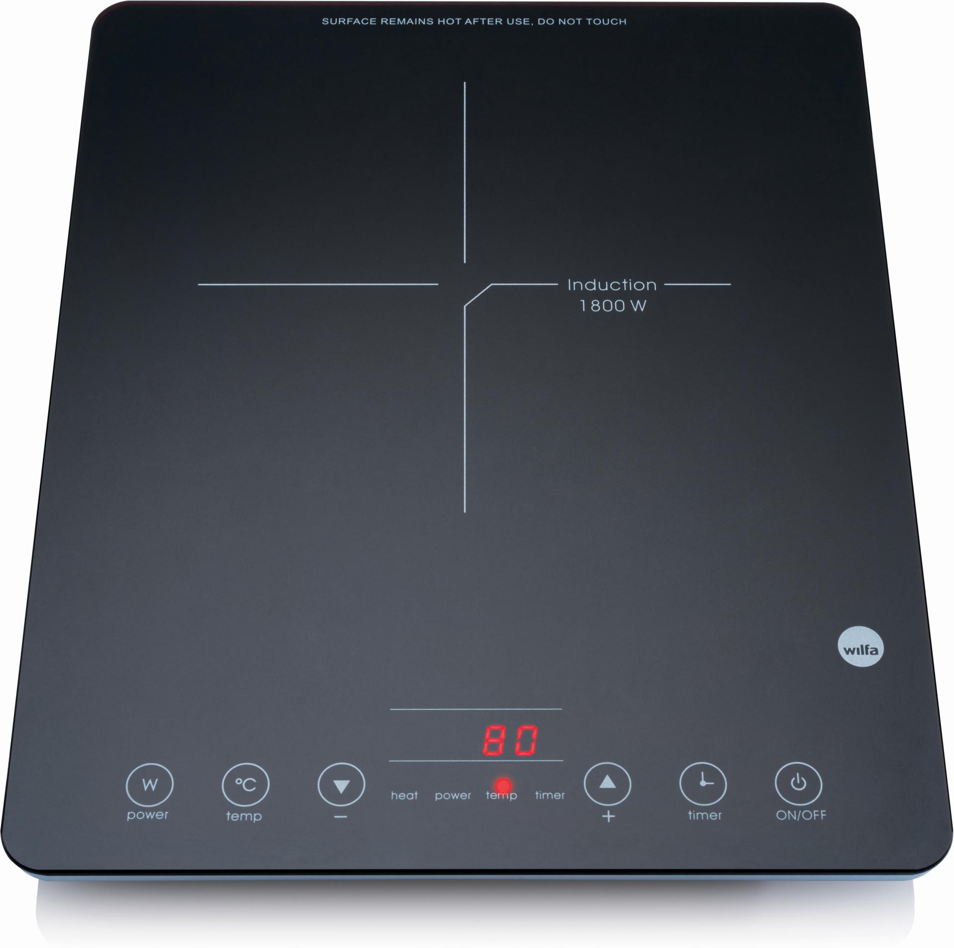 7044876038319 Wilfa ICP-1800B induktionskogeplade Hvidevarer,Kogeplader,Fritstående kogeplader 19300383190 ICP-1800B