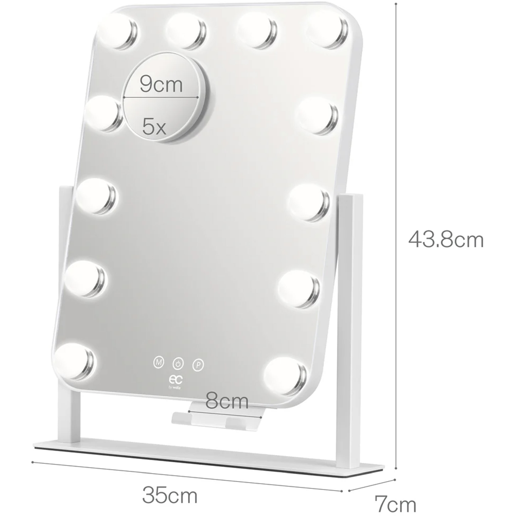 7044876060020 Wilfa MI3W-D29 Hollywood 29 makeup spejl Personlig pleje,Velvære og massage,Skønhedsprodukter 2190014753 MI3W-D29