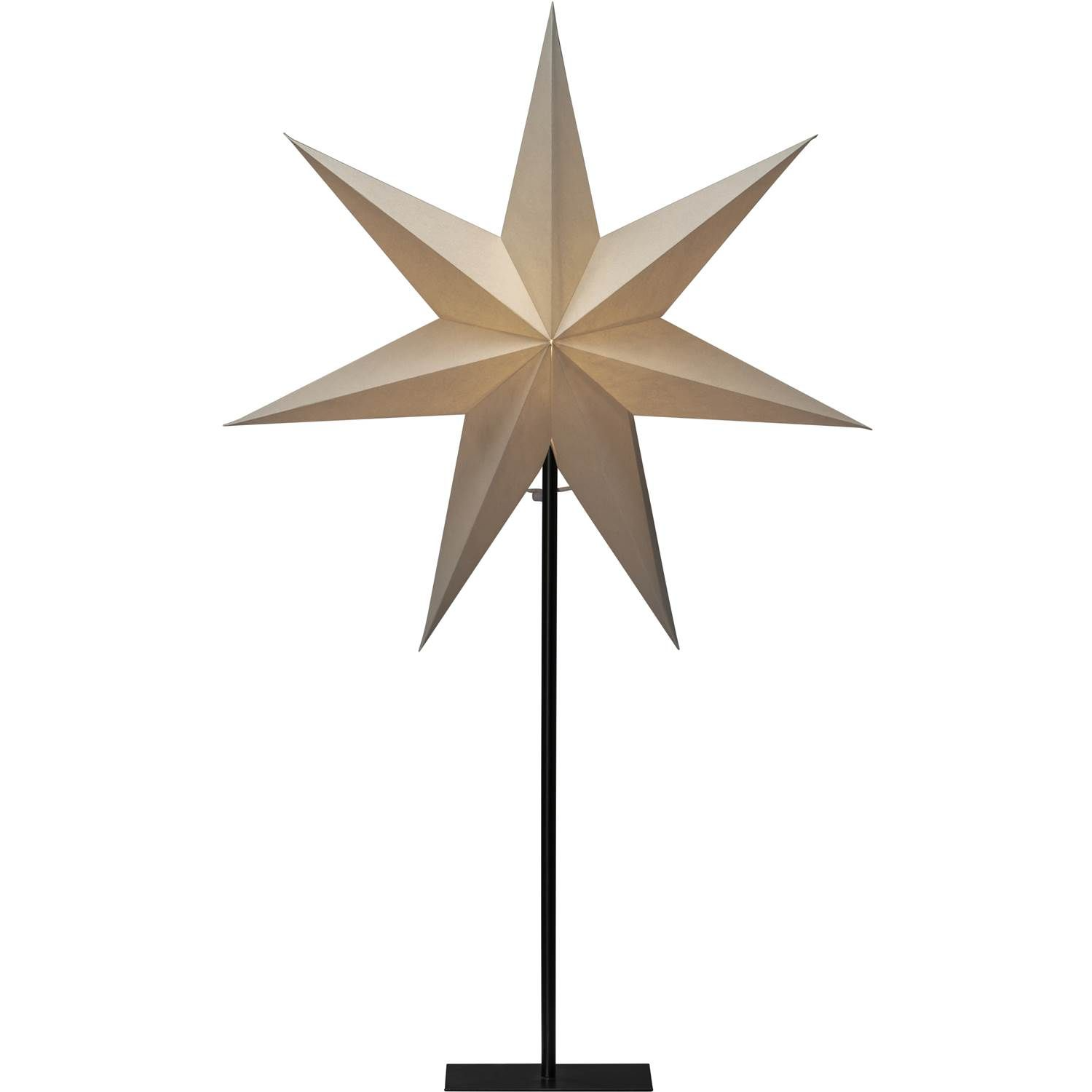 7318301762354 Konstsmide greige metalfod papristjerne Lamper,Julebelysning,Julebelysning 2190004117 121731