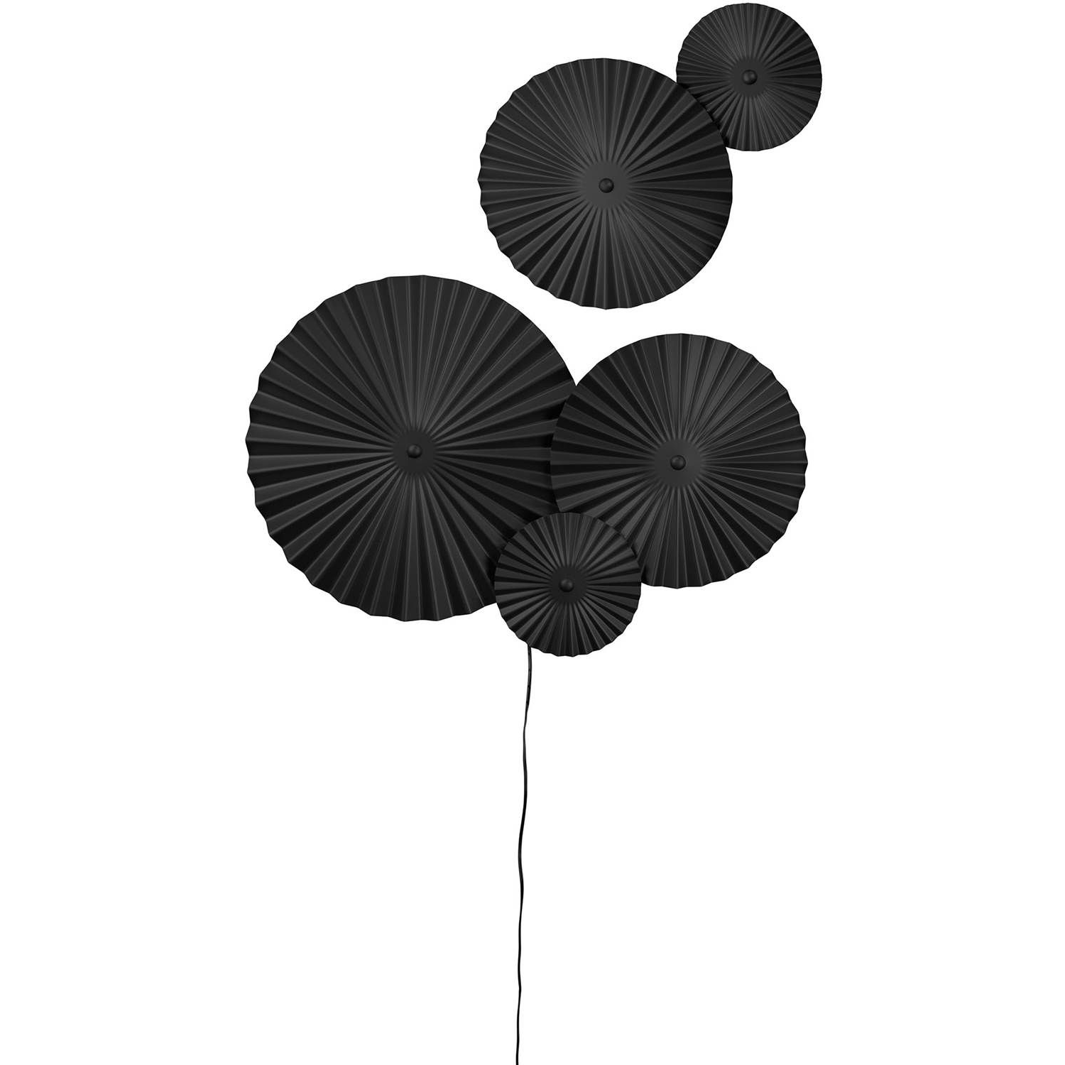 7319432310117 Globen Lighting Omega sort - Væglampe Lamper,Væglamper,Væglamper 2190001202 114581