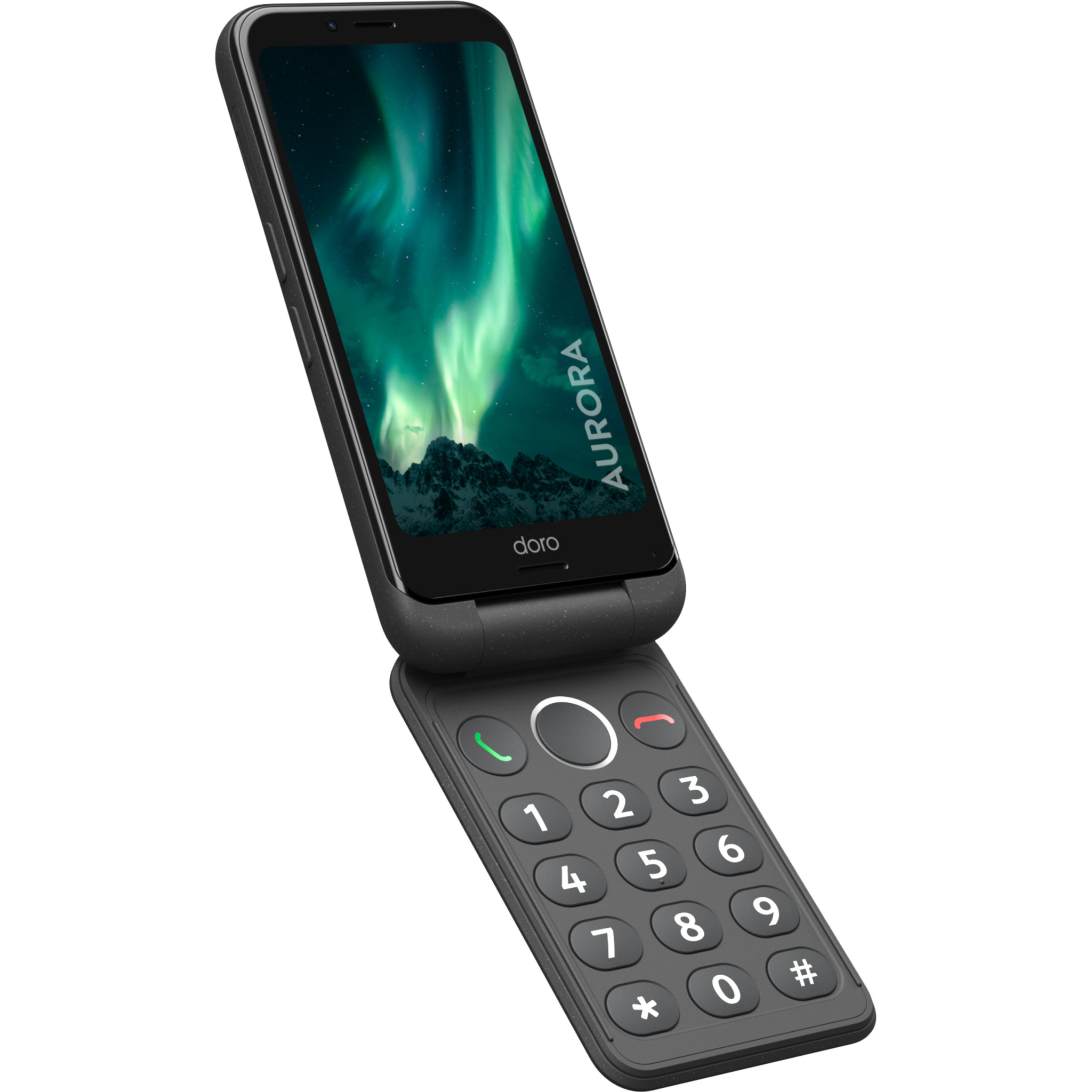 7322460088965 Doro Aurora A21, Graphite - Mobiltelefon Telefon & GPS,Mobiltelefoner,Mobiltelefoner 16800029690 8896