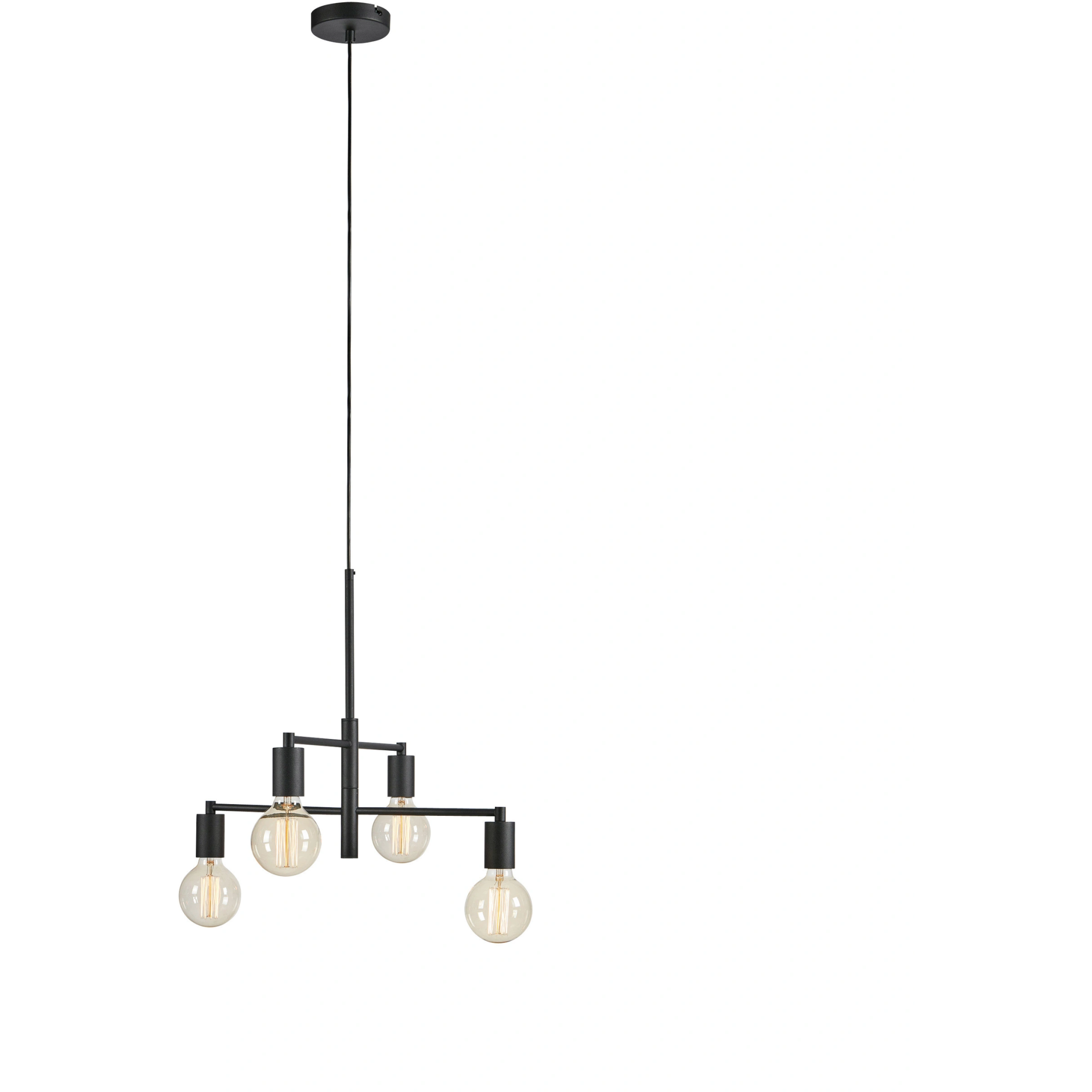 7330024611771 Markslöjd CIELO 4L black  lysekrone Lamper,Lysekroner,Lysekroner 86800002760 108716