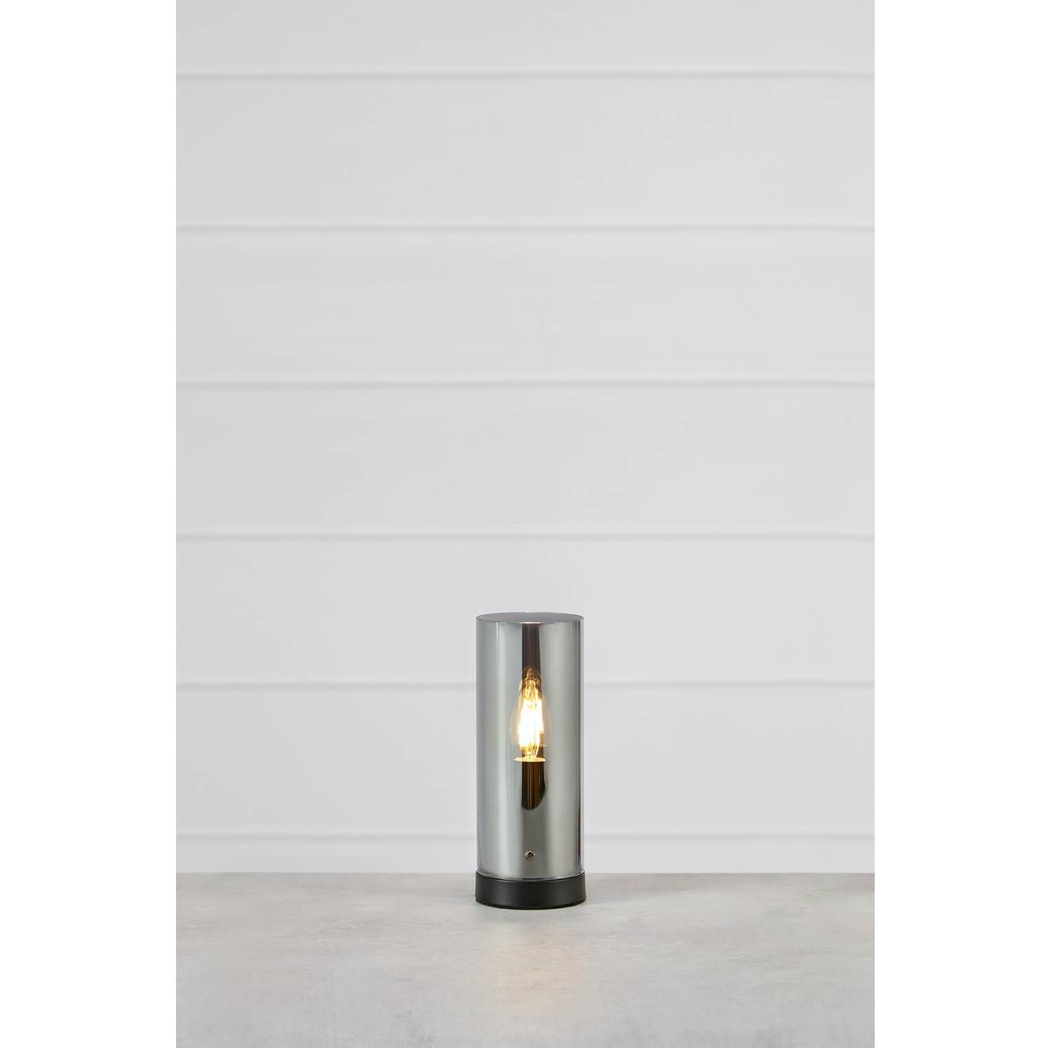 7330024611795 Markslöjd Post sort/røgfarvet - Bordlampe Lamper,Bordlamper,Bordlamper 2190005196 122557