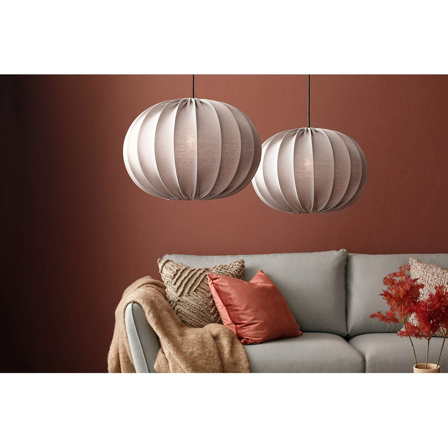 7330976137459 PR Home Hilma Ø50 grå - Pendel Lamper,Pendler-/ Hængelamper,Pendler/Hængelamper 2190004388 122135