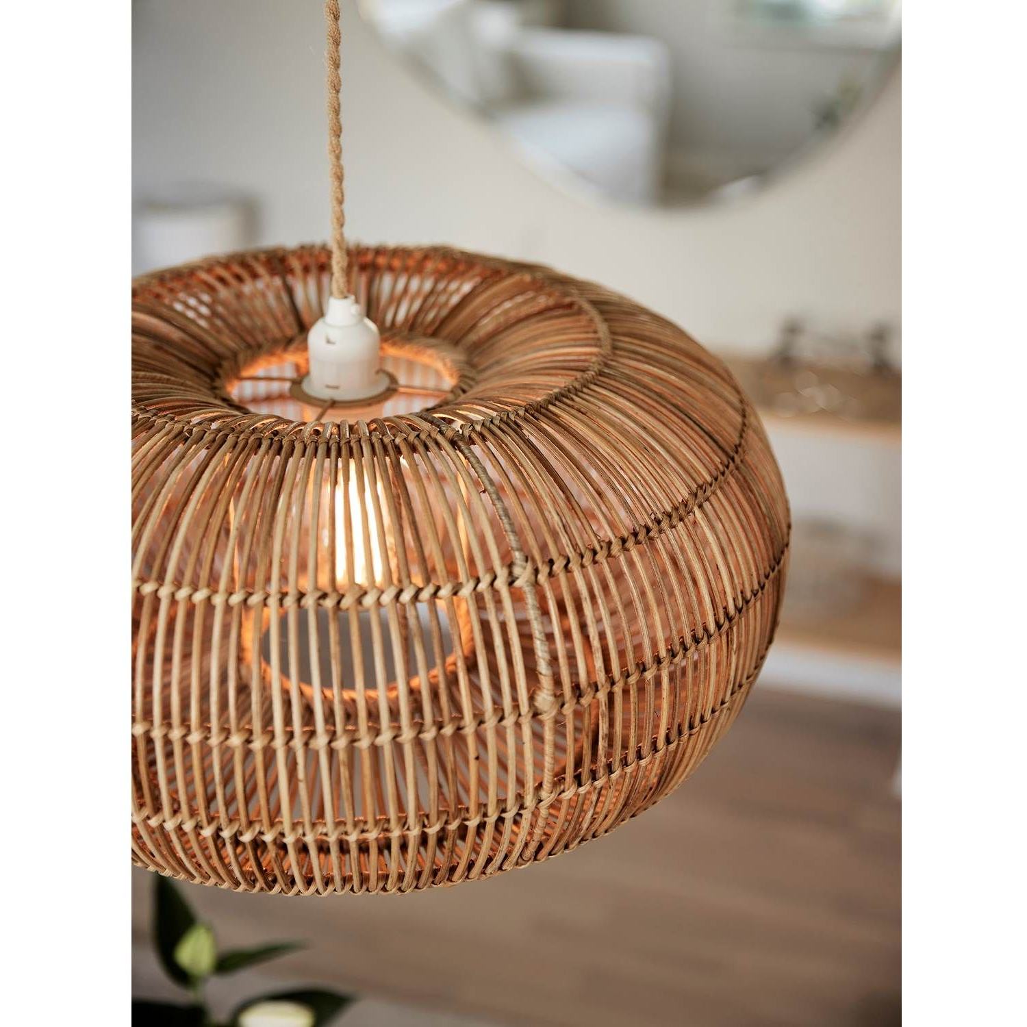 7330976138869 PR Home Zuri Ø51 natur - Pendel Lamper,Pendler-/ Hængelamper,Pendler/Hængelamper 2190006808 126929