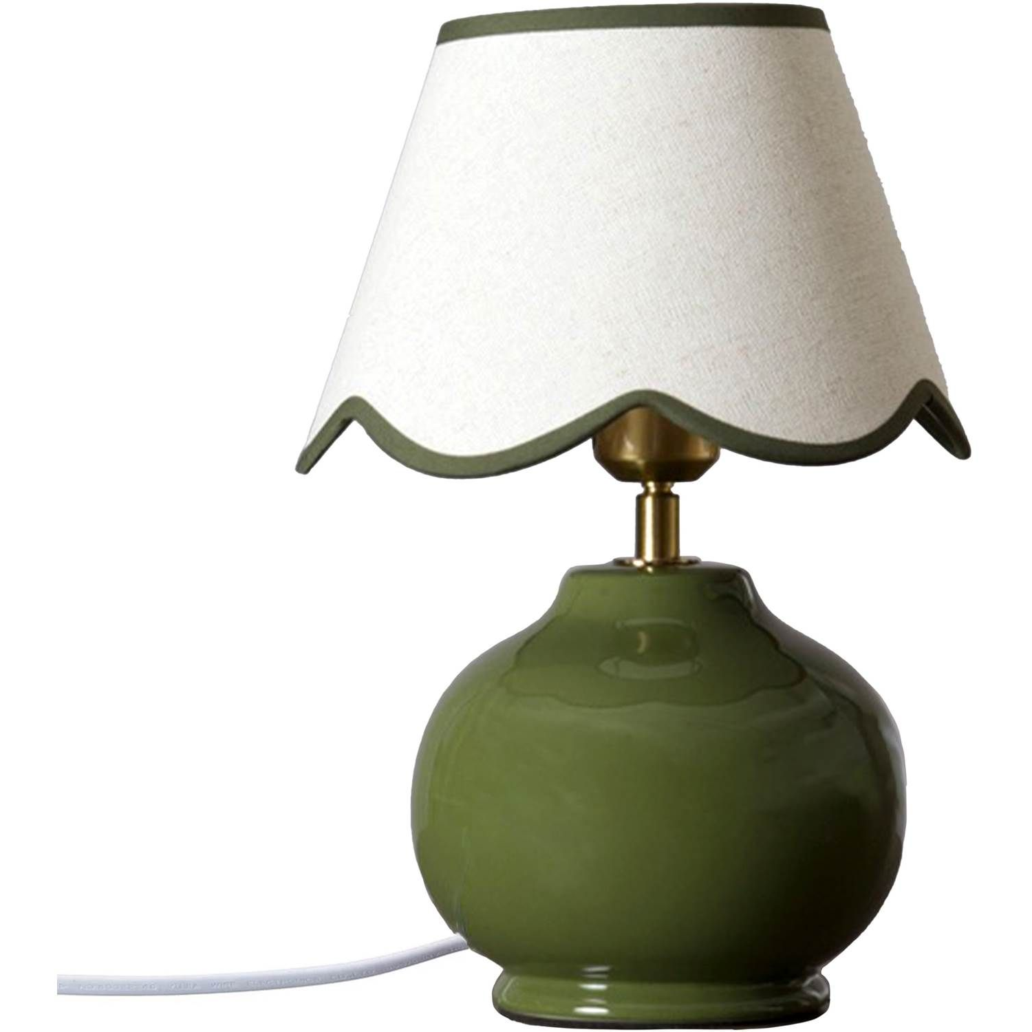 7330976144211 PR Home Nell grøn bordlampe Lamper,Bordlamper,Bordlamper 2190012982 Nell