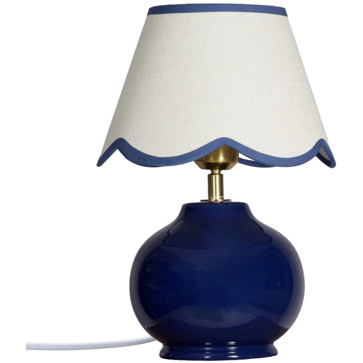 7330976146987 PR Home Nell mørkeblå bordlampe Lamper,Bordlamper,Bordlamper 2190014949 Nell