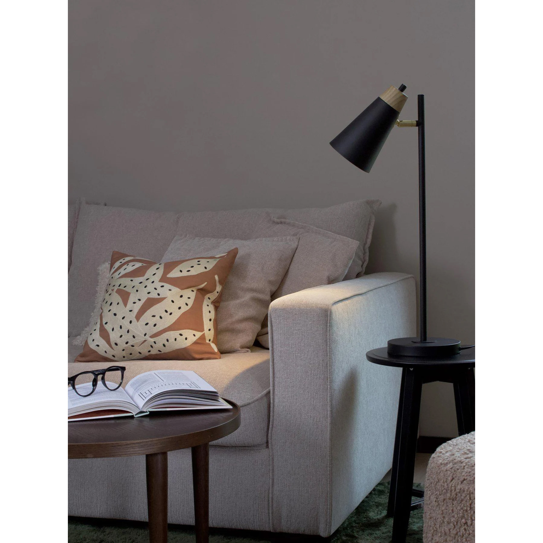 7330976147090 PR Home Vienna H64 sort bordlampe Lamper,Bordlamper,Bordlamper 2190014953 Vienna
