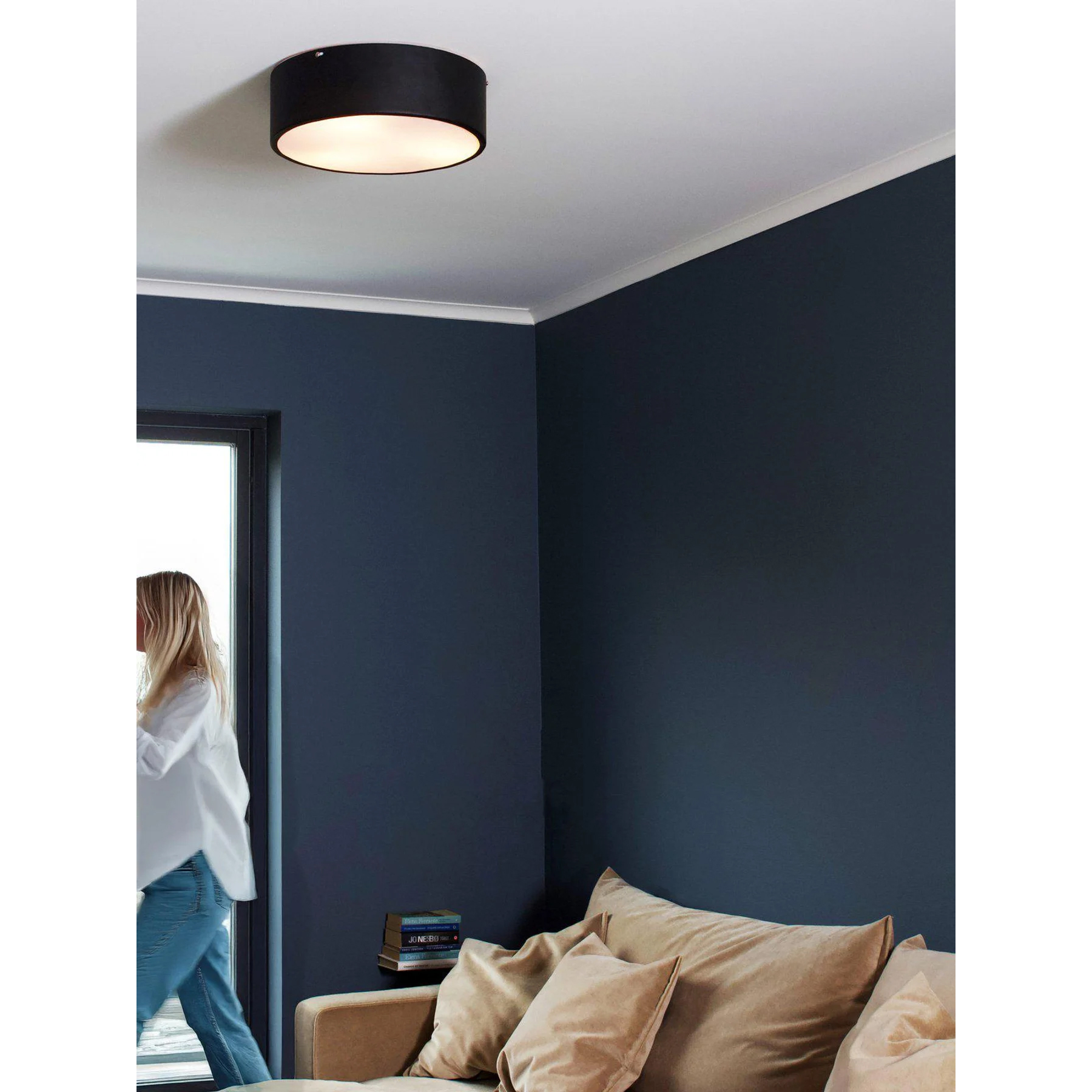 7330976147410 PR Home Colmar Ø41 sort plafond Lamper,Loftslamper,Loftslamper 2190014946 Colmar