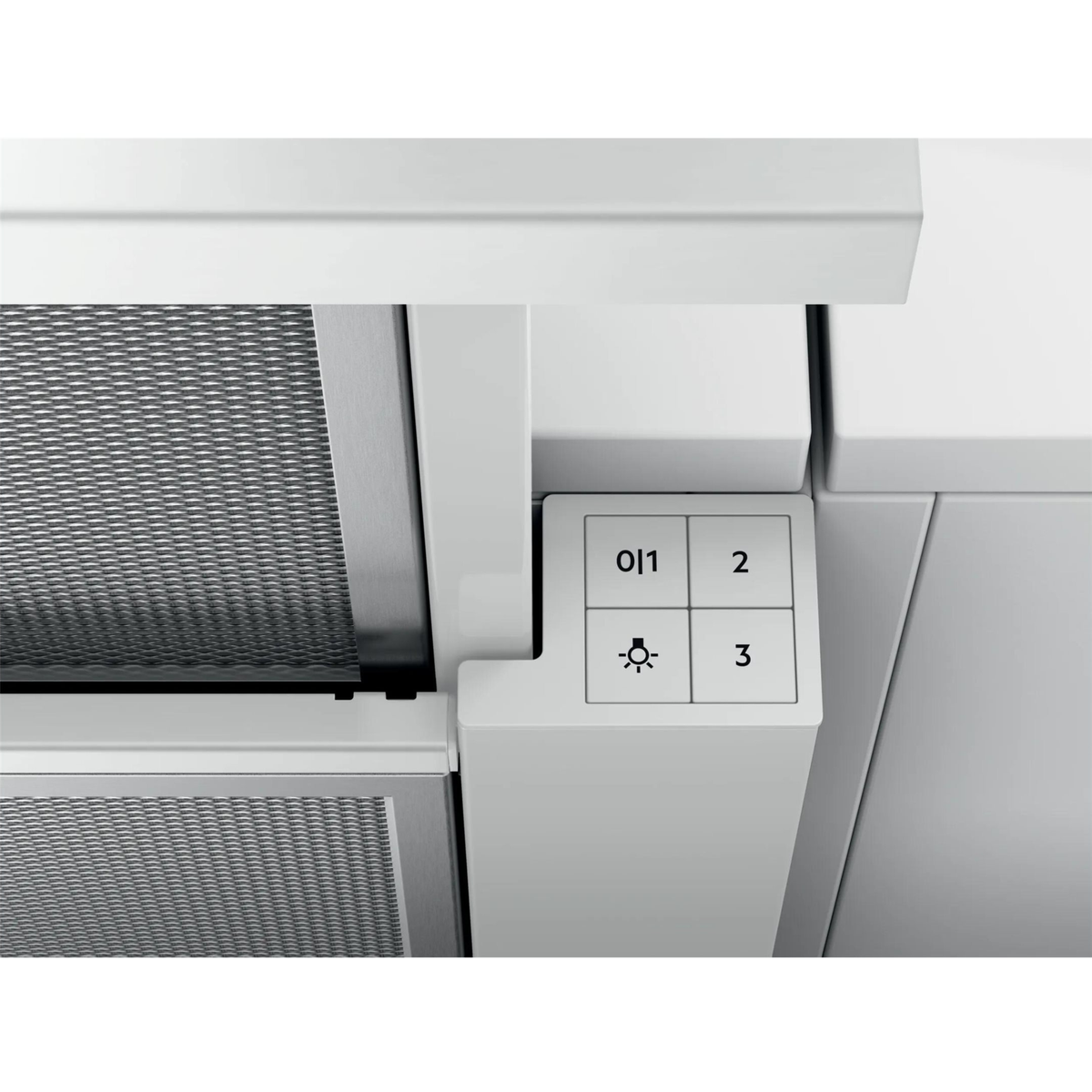 AEG DPE5650W - Skabsintegreret emhætte