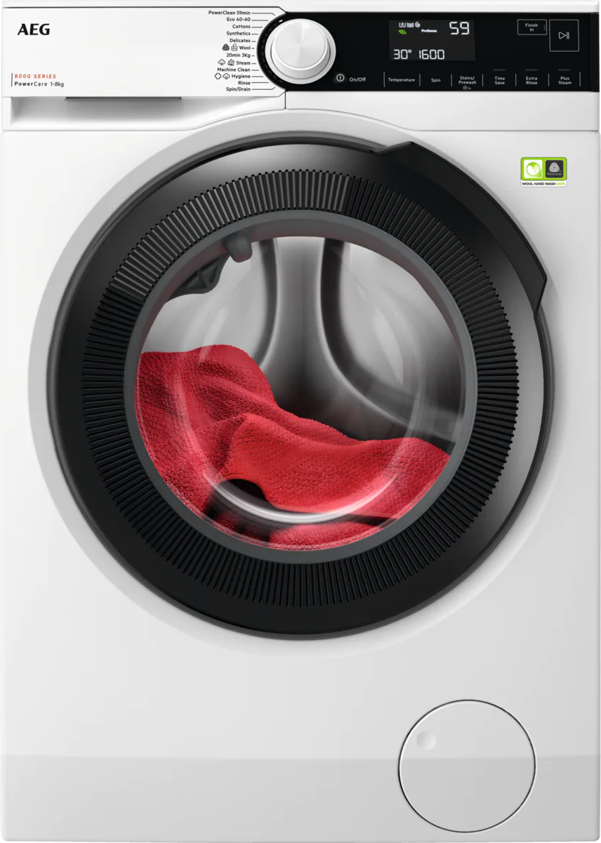 7332543886746 AEG LR834T86N - Frontbetjent vaskemaskine Hvidevarer,Vaskemaskine,Frontbetjente vaskemaskiner 1100005410 LR834T86N