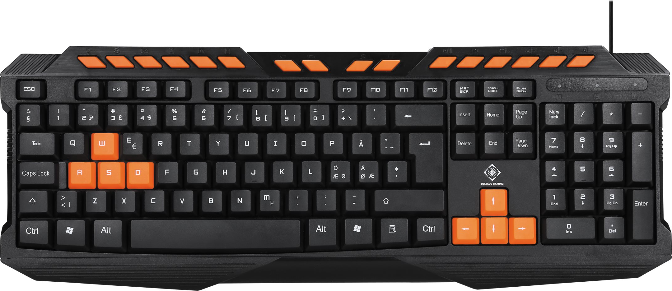 7333048028907 Deltaco GAM-024 - Gaming Tastatur Computer & IT,Gaming,Gaming keyboards 20500238471 GAM-024