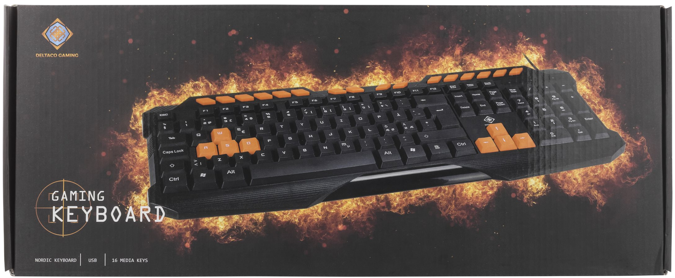 7333048028907 Deltaco GAM-024 - Gaming Tastatur Computer & IT,Gaming,Gaming keyboards 20500238471 GAM-024