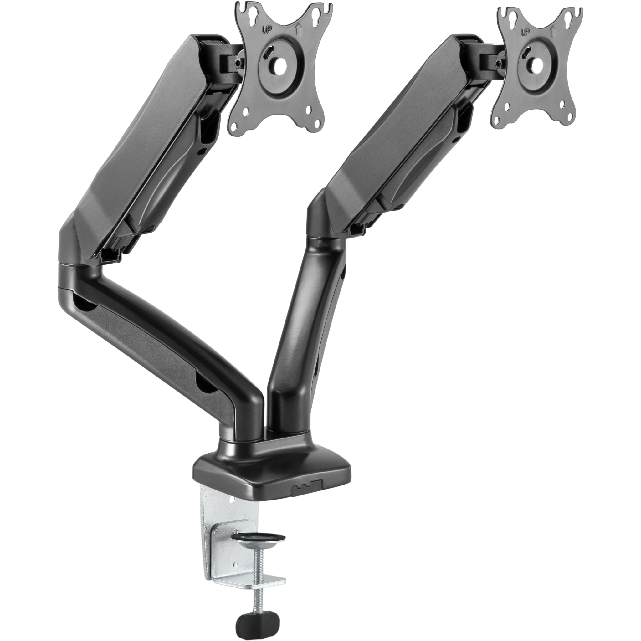 7333048044136 Deltaco ARM-1300 Dual desk mount Computer & IT,Tilbehør computer & IT,Diverse 74600011420 ARM-1300