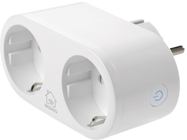 7333048048387 Deltaco SH-P02E Smart Home power switch witvh energy monitor Hus & Have,Smart Home,Strømstyring 74600011780 SH-P02E