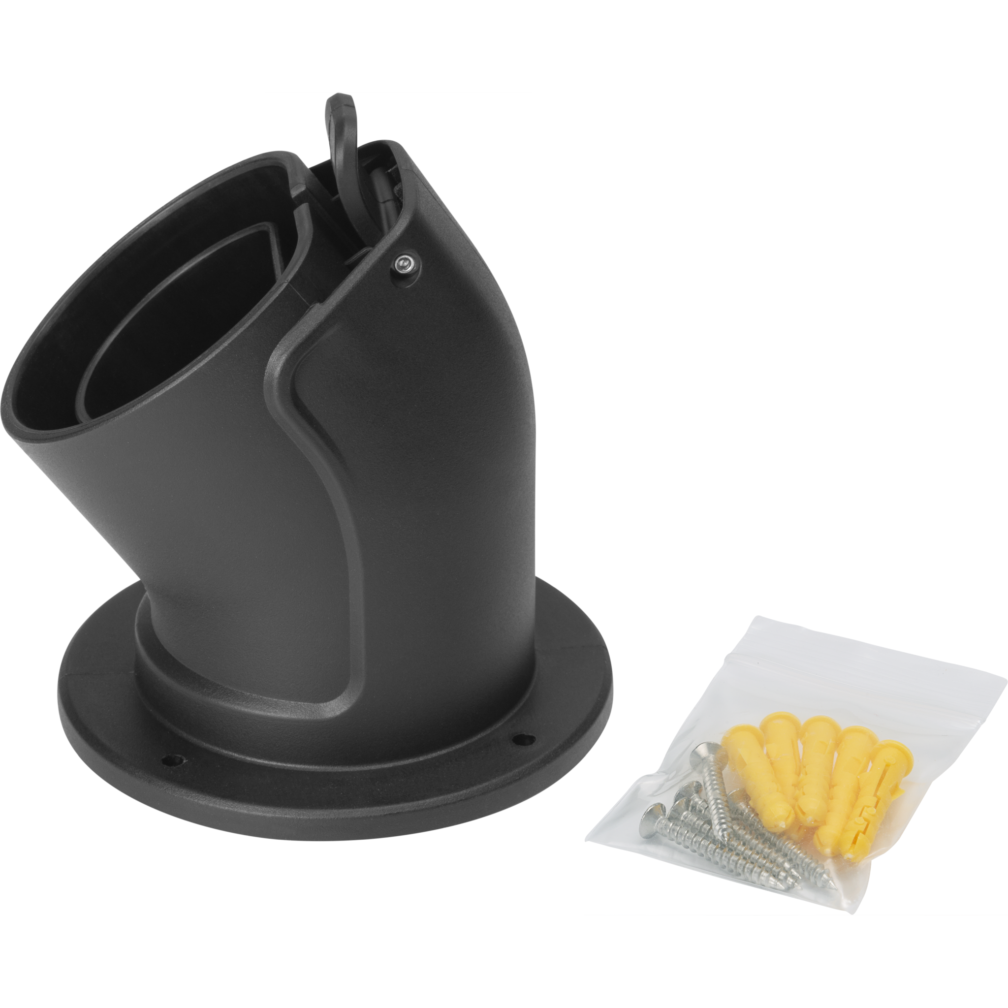 7333048048943 Deltaco EV-5103 Wall bracket type 2 stik, vinklet Hus & Have,Elektriske køretøjer,Tilbehør til ladestander 74600011050 EV-5103