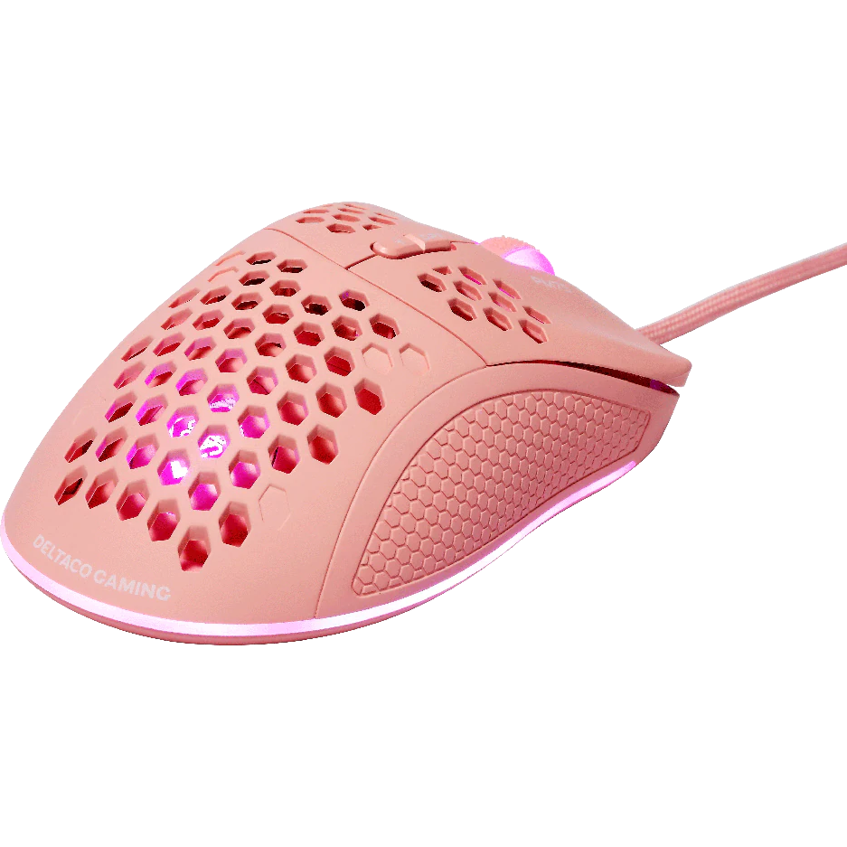 7333048057228 Deltaco Gaming PM75 ultralight mouse, pink Computer & IT,Gaming,Gaming mus 74600010500 PM75