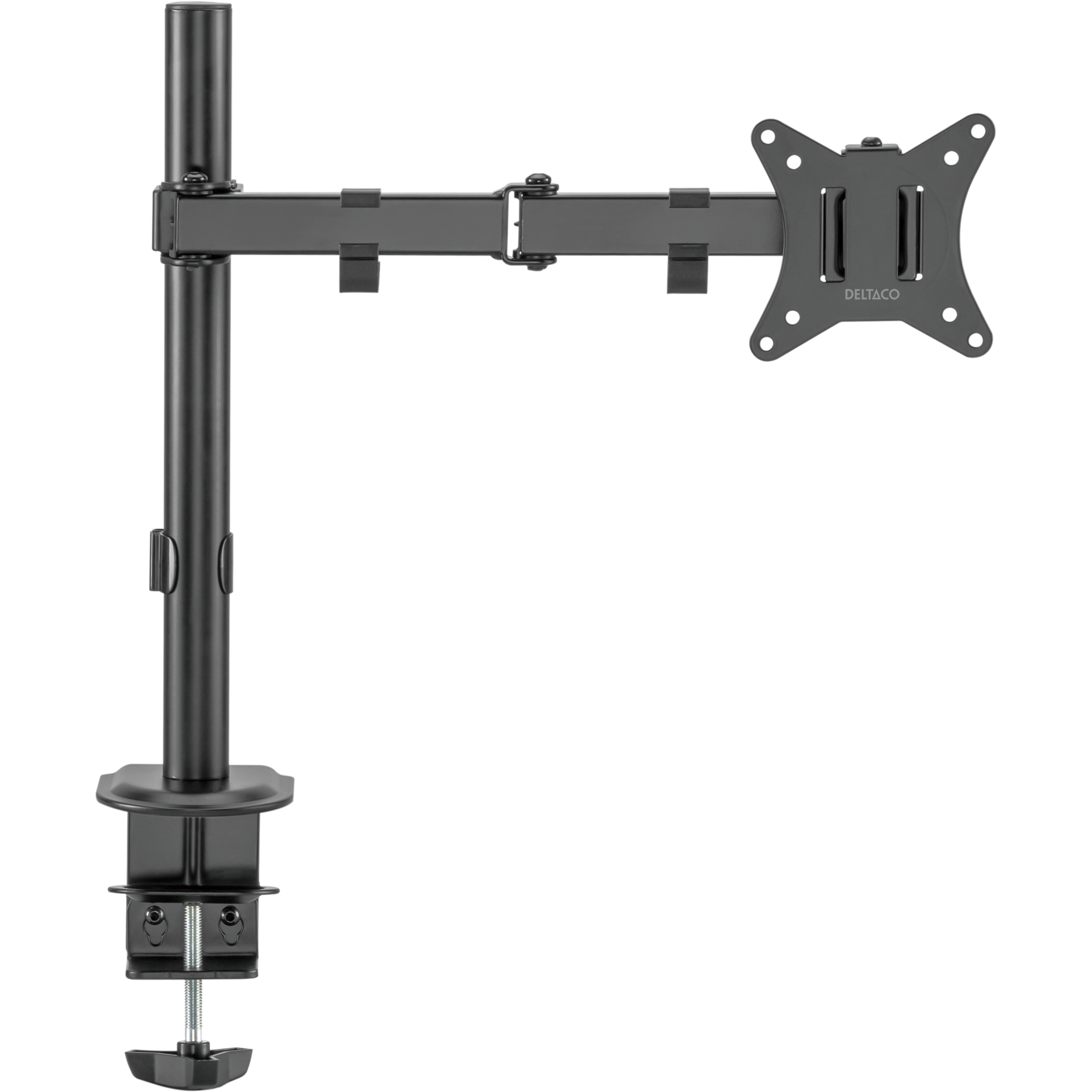 7333048071378 Deltaco ARM-0303-B Single desk mount Computer & IT,Tilbehør computer & IT,Diverse 74600011500 ARM-0303-B