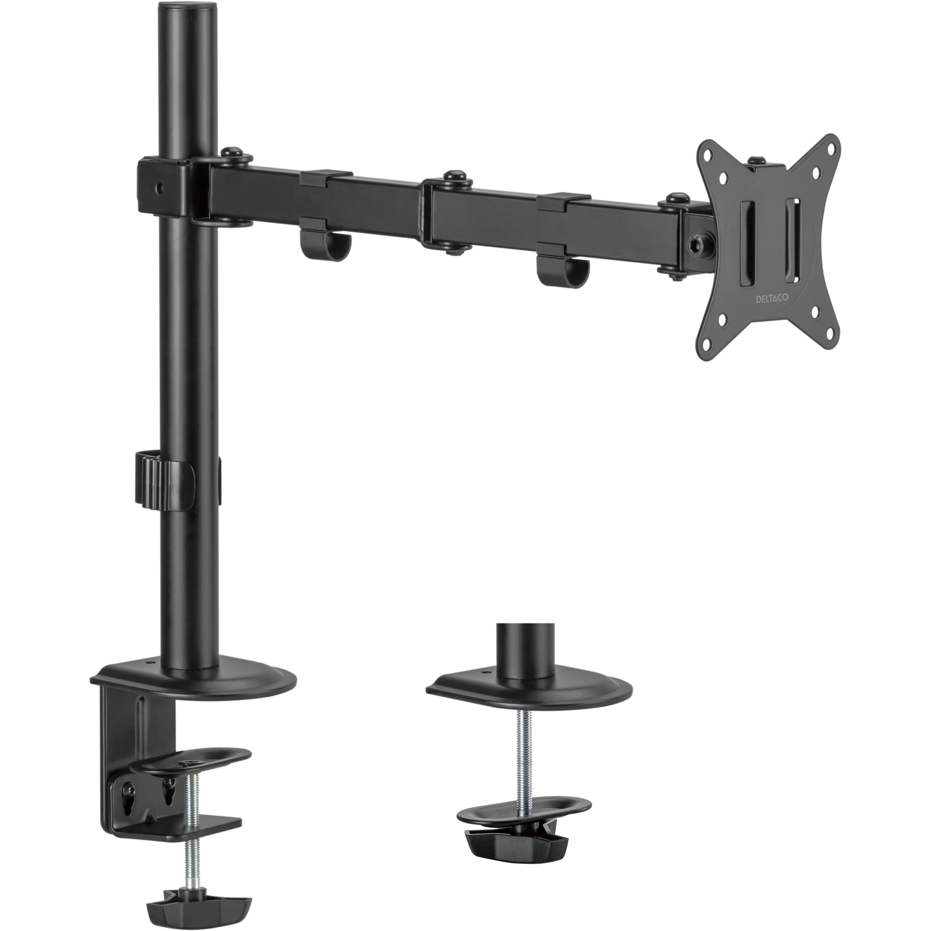 7333048071378 Deltaco ARM-0303-B Single desk mount Computer & IT,Tilbehør computer & IT,Diverse 74600011500 ARM-0303-B