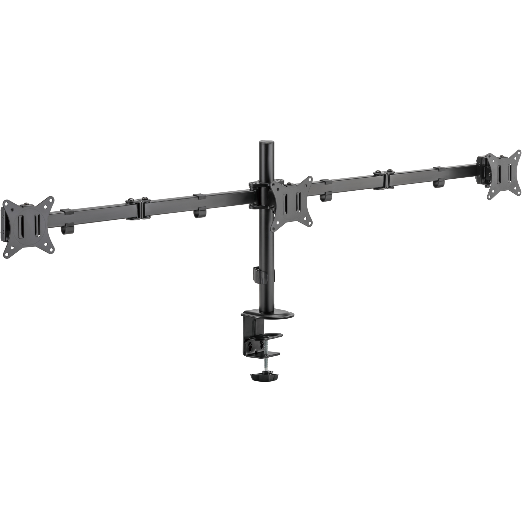 7333048071392 Deltaco ARM-0301-B Triple desk mount Computer & IT,Tilbehør computer & IT,Diverse 74600011510 ARM-0301-B