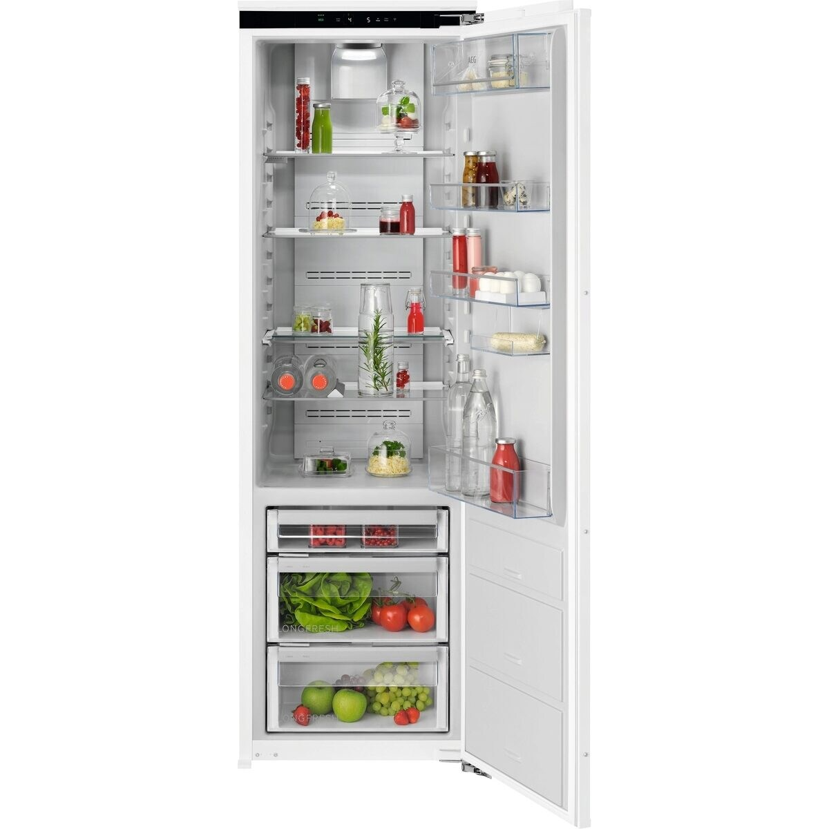 AEG TK9ZS181DC - Integrerbart kølefryseskab