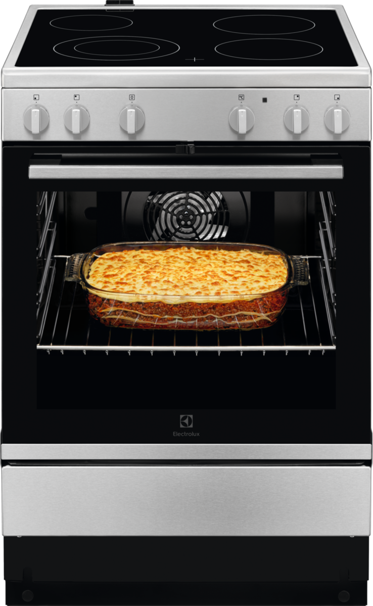 7333394117249 Electrolux LKR64004NX - Glaskeramisk komfur Hvidevarer,Komfurer,Glaskeramiske komfurer 2190013500 LKR64004NX