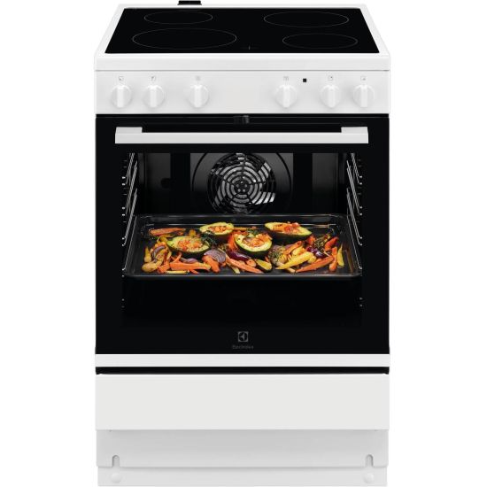 Electrolux LKR64003NW - Glaskeramisk komfur