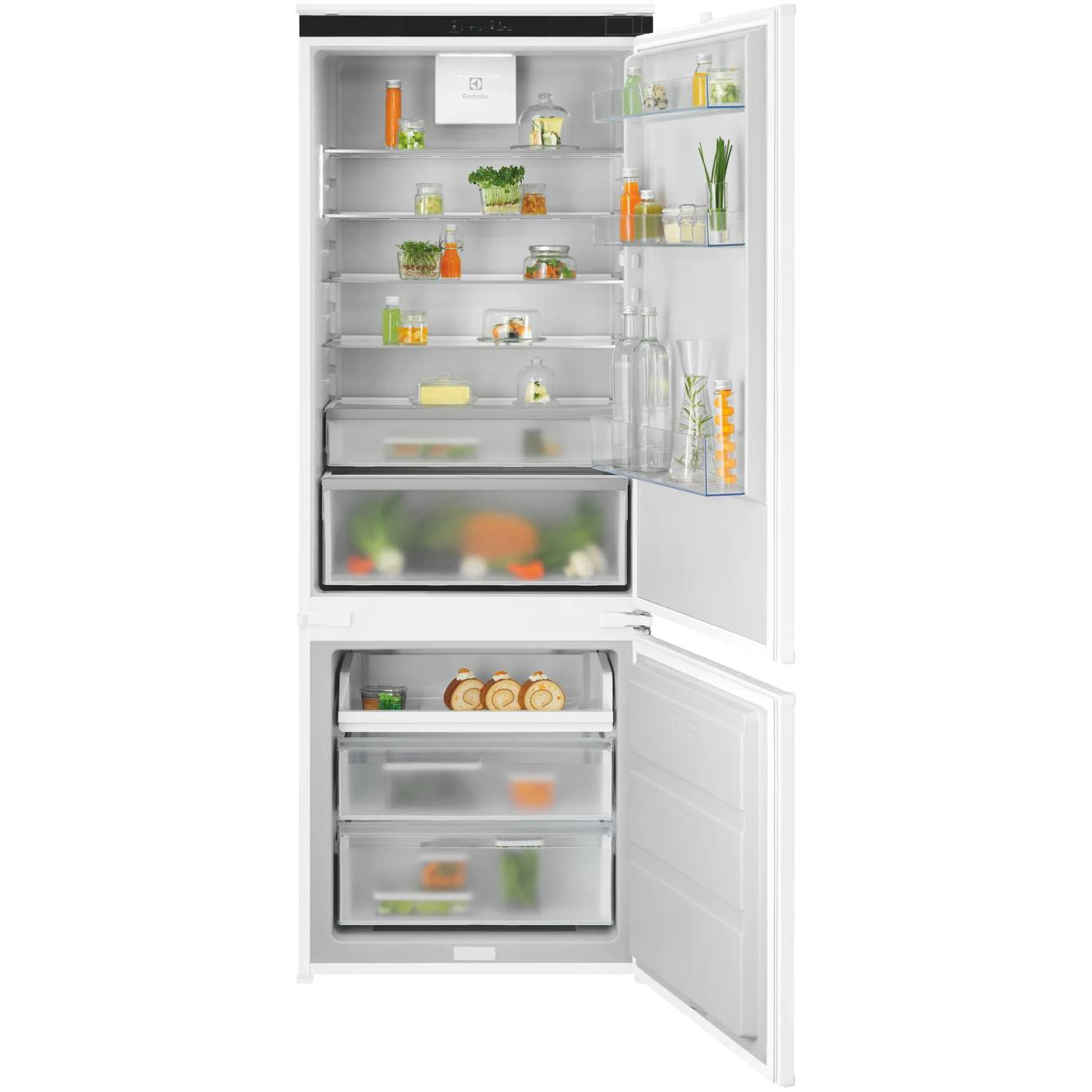 7333394131139 Electrolux ENA7TE75S integrerbart kølefryseskab Hvidevarer,Kølefryseskabe,Integrerbare kølefryseskabe 7600013300 ENA7TE75S