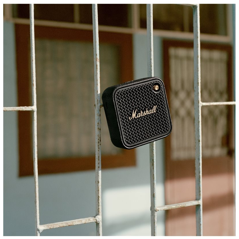 7340055399494 Marshall Willen II, black/brass - Bluetooth højttaler TV & HIFI,Trådløs lyd,Bluetooth højttalere 2190013167 1006714