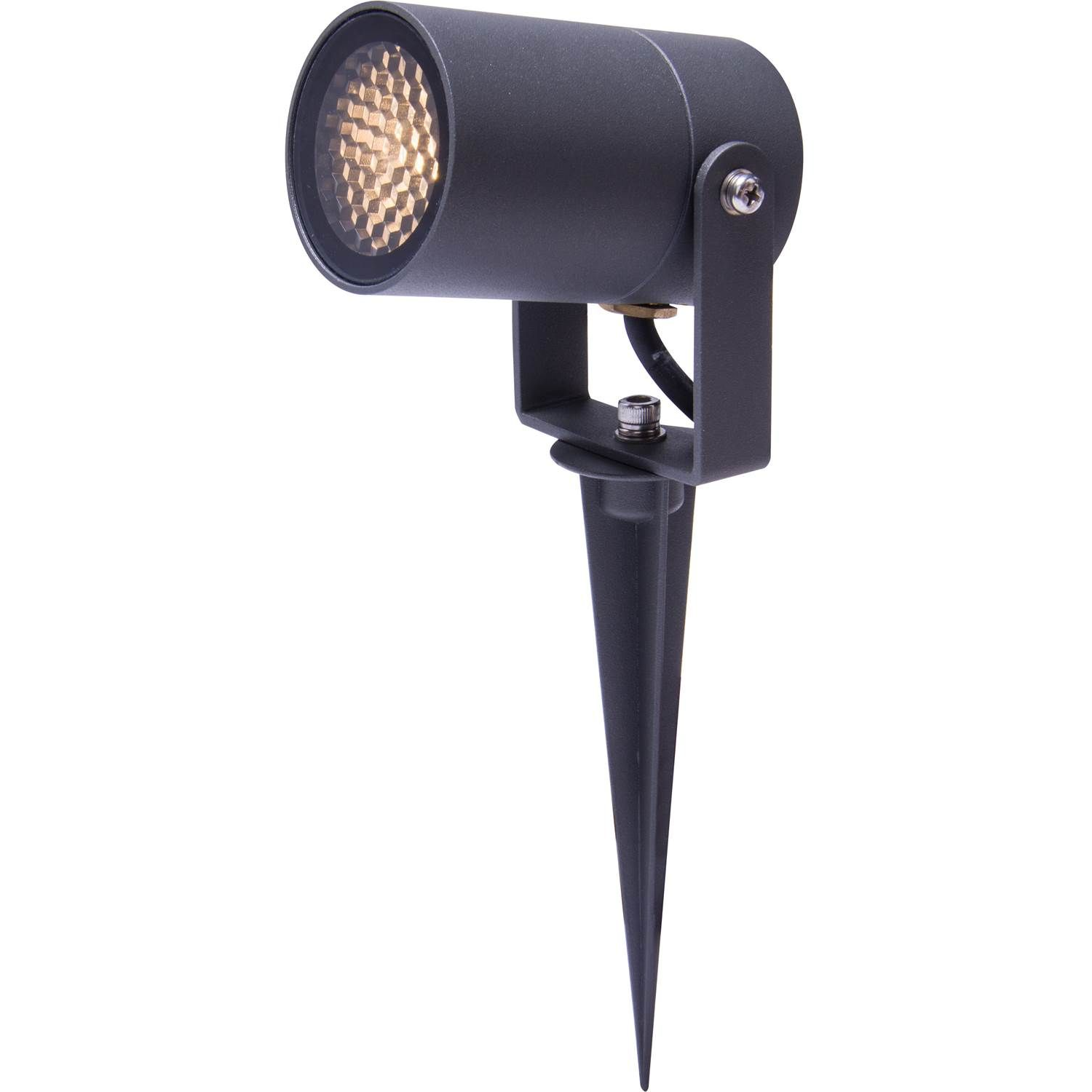 7340110602071 LightsOn Luna mørkegrå havespot Lamper,Udendørs- lamper,Udendørslamper 2190012165 149022