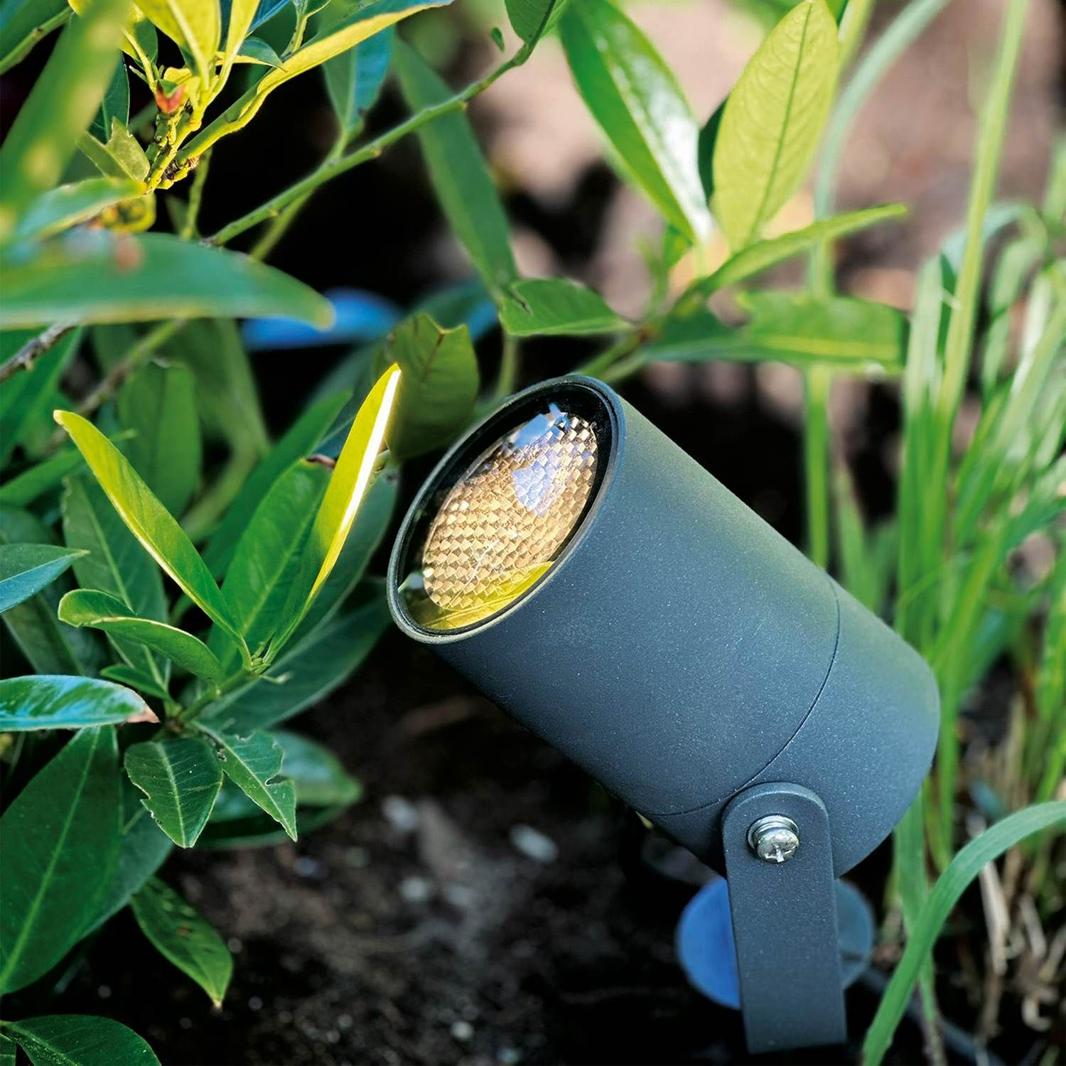 7340110602088 LightsOn Luna startpakke mørkegrå havespot Lamper,Udendørs- lamper,Udendørslamper 2190012166 149023