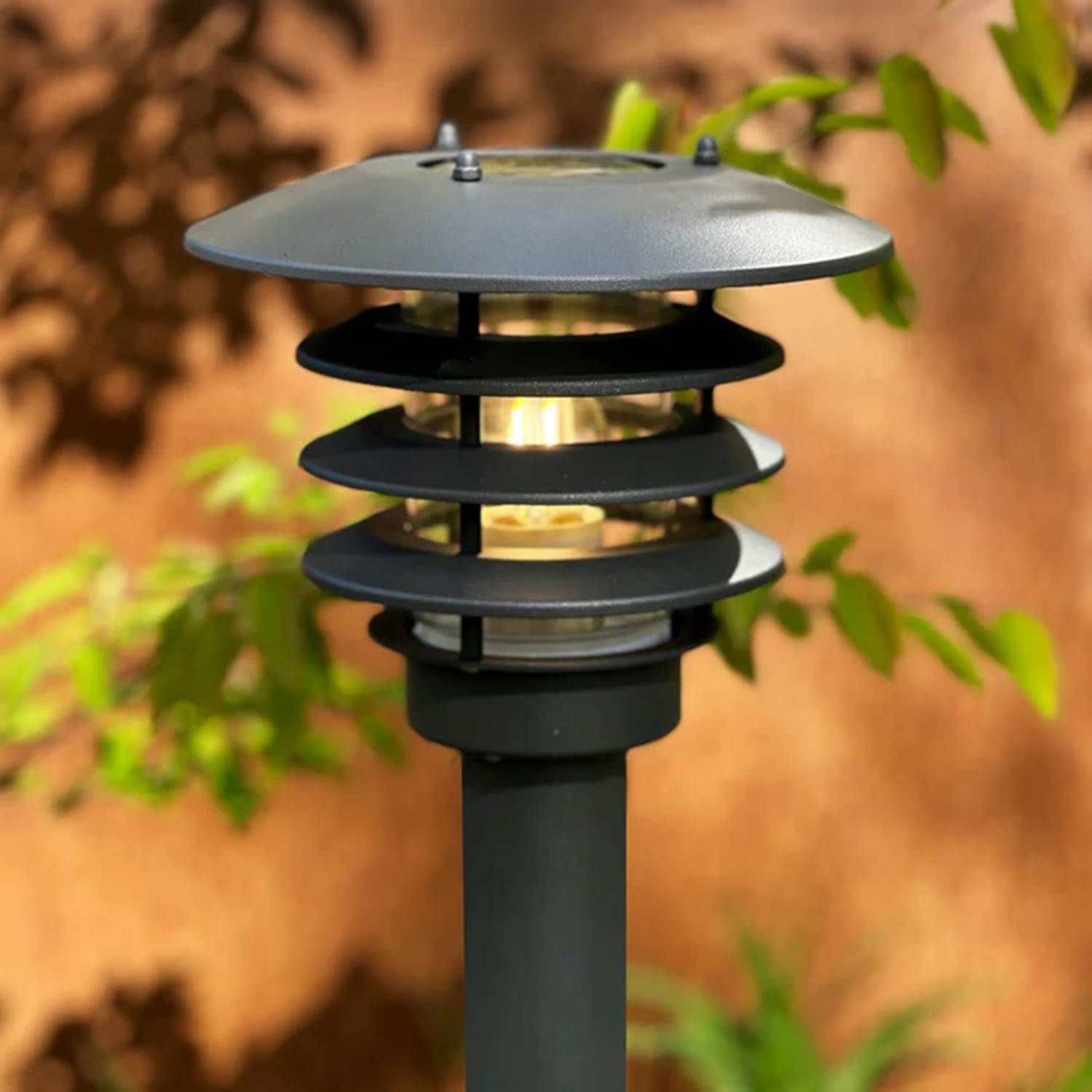 7340110602392 LightsOn Saturnus mørkegrå havelampe Lamper,Udendørs- lamper,Udendørslamper 2190014302 