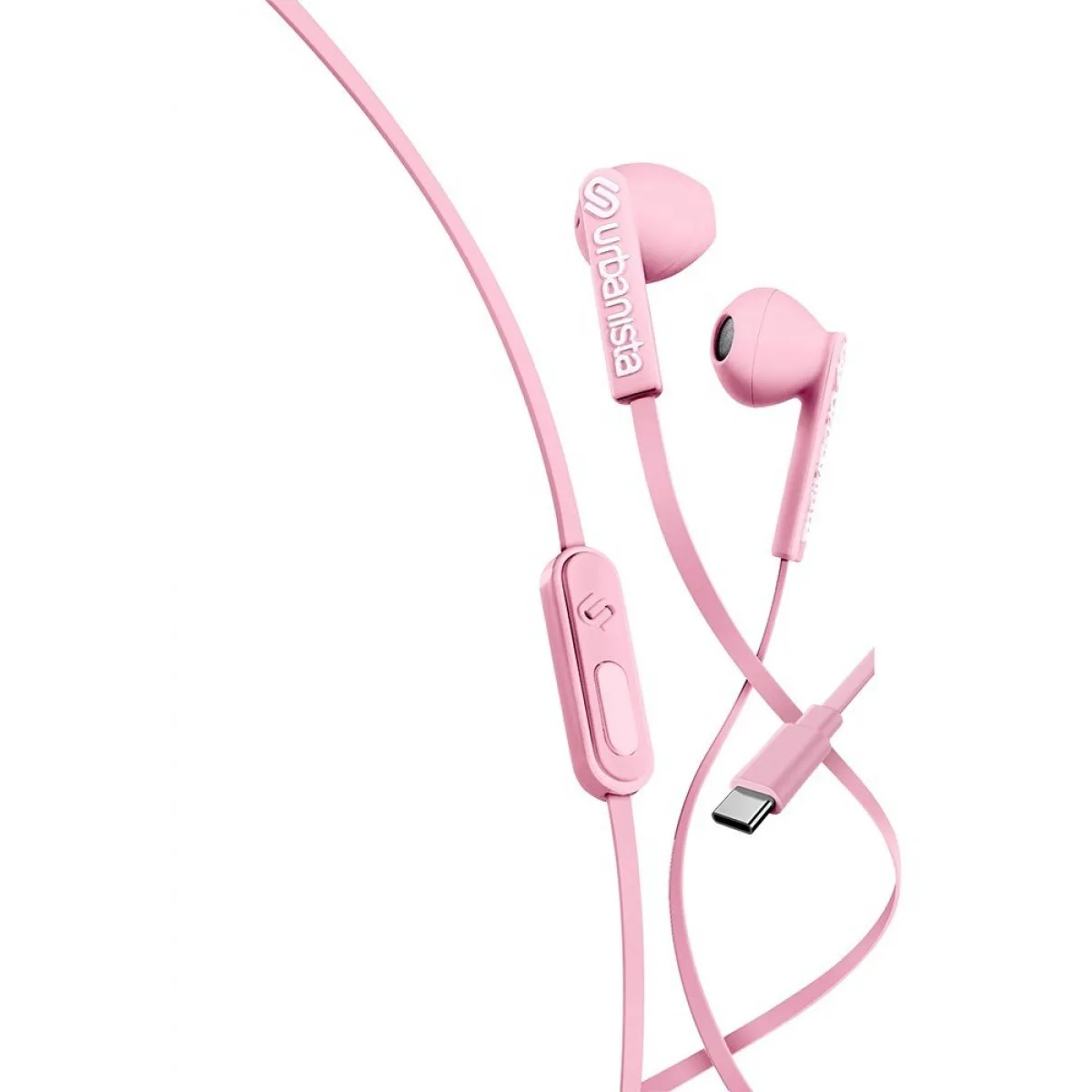 7350088305027 Urbanista San Francisco USB-C Pink - In-Ear øretelefoner TV & HIFI,Hovedtelefoner,In-ear hovedtelefoner 2190011619 1037404