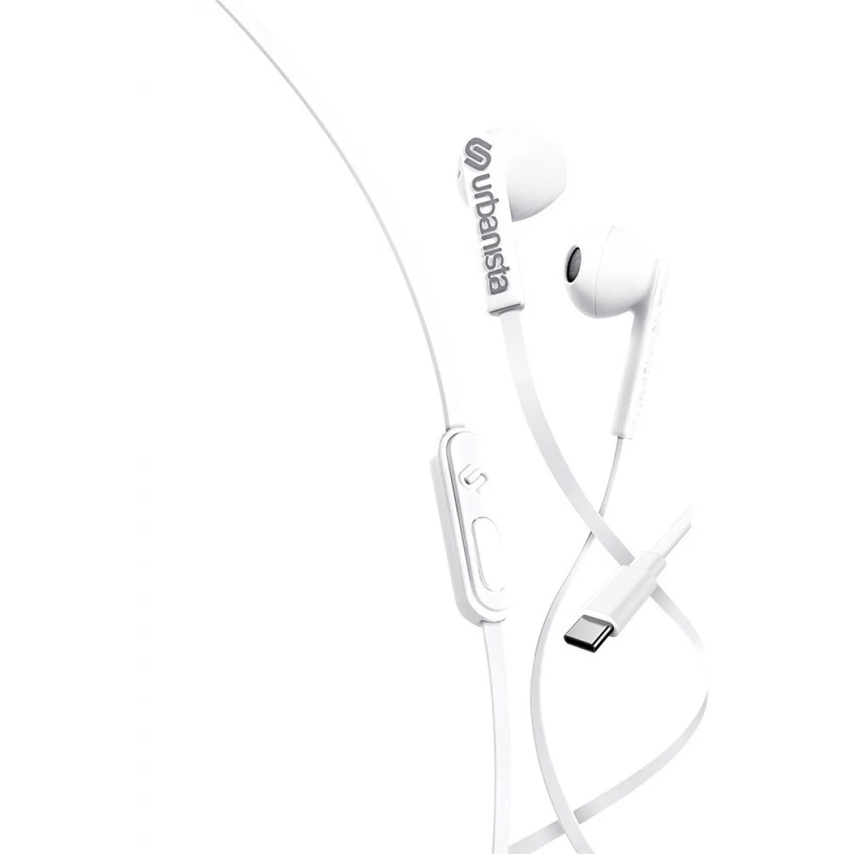 7350088305034 Urbanista San Francisco USB-C Pure White - In-Ear øretelefon TV & HIFI,Hovedtelefoner,In-ear hovedtelefoner 2190011620 1037403